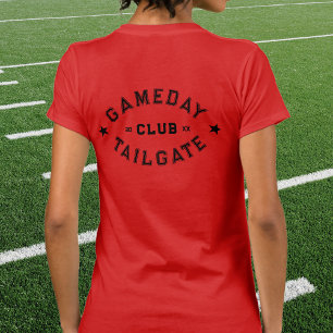 ガメダイテールゲートクカスタムラブ年赤サッカークラブ Tシャツ