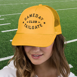 ガメダイテールゲートクラカスタムブイエローサッカー キャップ