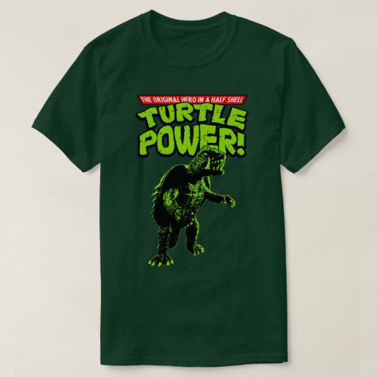 ガメーラザオリジナルヒーロー Tシャツ (デザイン正面)