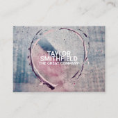 ガモダンラスおよび絵を描幾何アートデザイン 名刺 (正面)