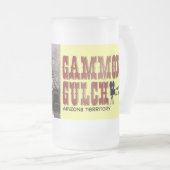 ガモンの渓谷の大広間によって曇らされるマグ フロストグラスビールジョッキ (正面右)