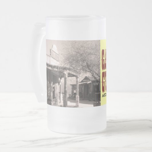 ガモンの渓谷の大広間によって曇らされるマグ フロストグラスビールジョッキ (正面左)