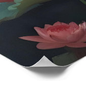 ガヤインめい想が輝くハスに ポスター (角)