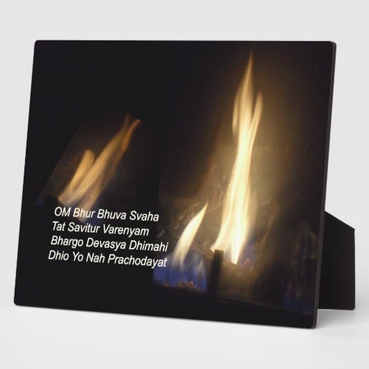 ガヤトリマントラ祈りの言葉ルーム/オウムブールブバ，プラーク フォトプラーク (側面)