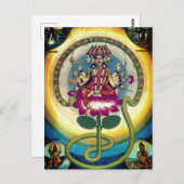 ガヤトリ・マントラ ポストカード (正面/裏面)