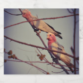 ガラの鳥2 リキュールボトルラベル (シングルラベル)