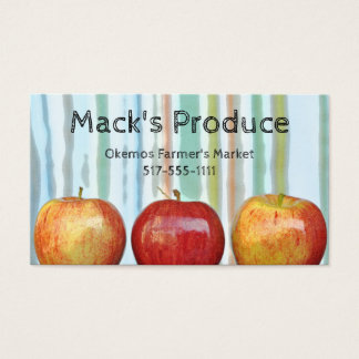 ガラアップルのストライプ 農産物 農家 教師