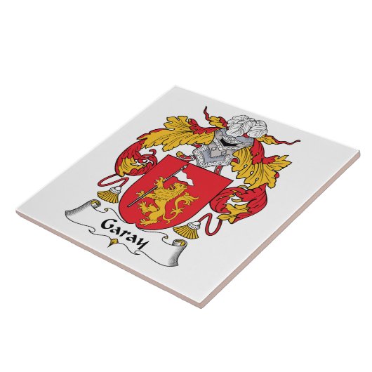 ガライの家紋 タイル (側面)