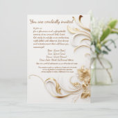 ガライベント招待状のデザイン サンキューカード (スタンド正面)