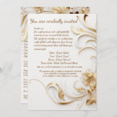 ガライベント招待状のデザイン サンキューカード (正面/裏面)