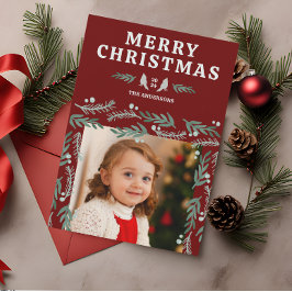 ガラエレガントンド縁ど（鳥）ショウジョウコウカンチョウ シーズンカード