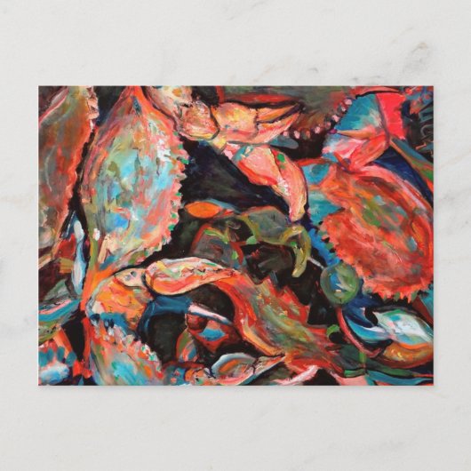 ガラガニ ポストカード (正面)