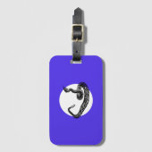 ガラガヘビ ラゲッジタグ (正面縦)