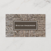 ガラガラの食感の名刺 名刺 (正面)