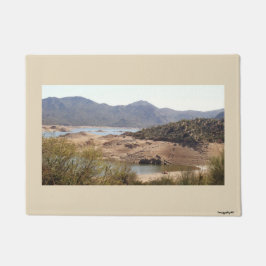 ガラガラヘビの入江のドア・マット ドアマット