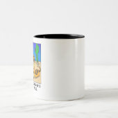 ガラガラヘビ愛 ツートーンマグカップ (中央)