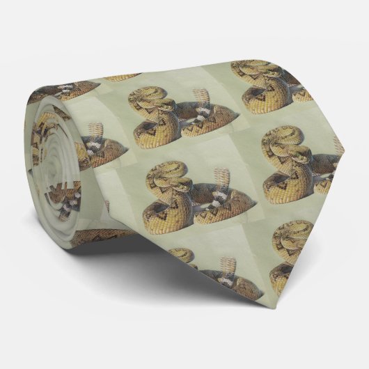 ガラガラヘビ ネクタイ (ロール)