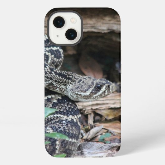 ガラガラヘビ iPhone カバー (裏面)