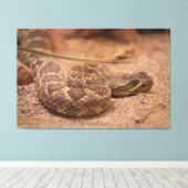 ガラガラ キャンバスプリント (インサイチュ (ウッドフロア))