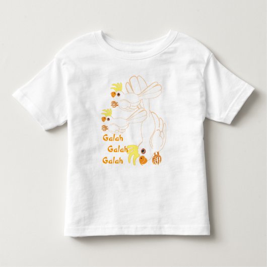 ガラガラ トドラーTシャツ (正面)