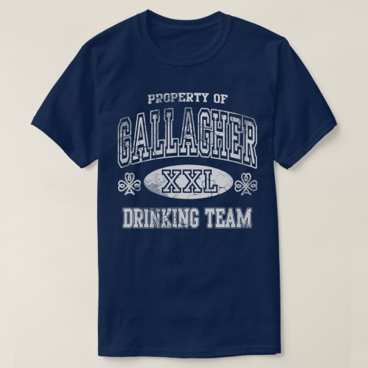 ガラガールアイリッシュ飲みチームSt patricks day Tシャツ (デザイン正面)