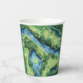 ガラゴルフパーティー紙カップ 紙コップ (裏面)