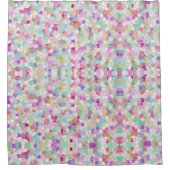 ガラスかわいらしの切断 シャワーカーテン (正面)