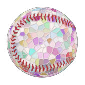 ガラスかわいらしの切断 野球ボール (正面左)