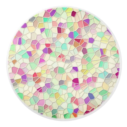 ガラスかわいらし切り2 セラミックノブ (正面)