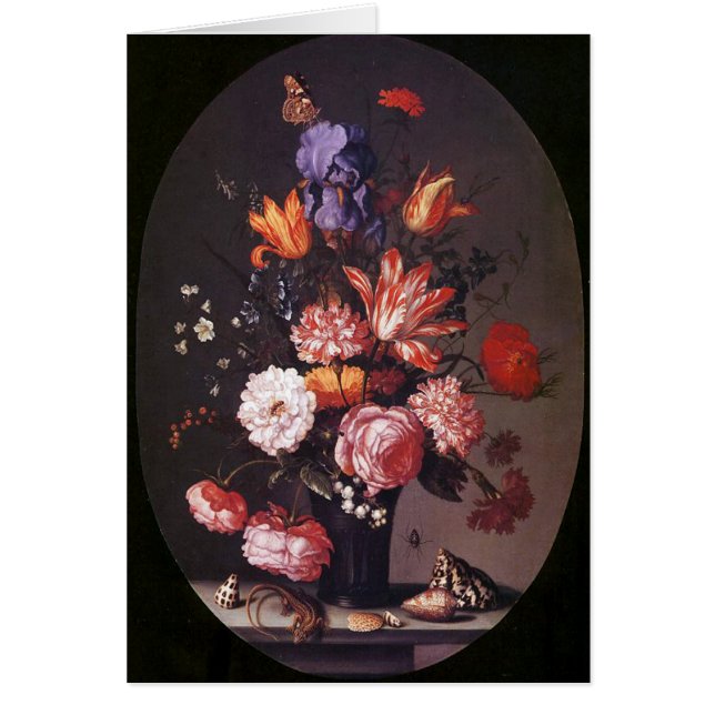 ガラスつぼの花 (正面)