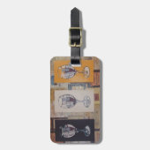 ガラスのためのだれでも ラゲッジタグ (正面縦)