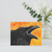 ガラスのはがき ポストカード (スタンド正面)