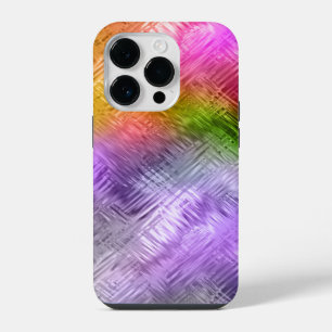 ガラスのようなアメトリン パープル テクスチャー iPhone 14 PROケース
