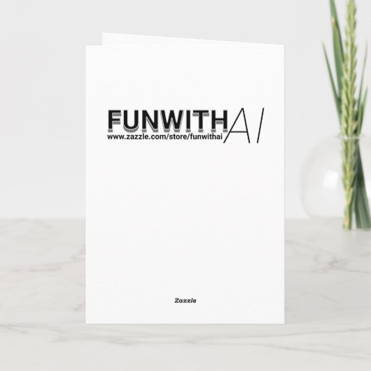 ガラスのようなタコが深い海に カード (裏面)