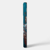 ガラスのようなタコが深い海に Case-Mate iPhoneケース (裏面 / 左)