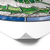 ガラスのアザミ ポスター (角)