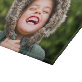 ガラスのカッティングボードあなたのフォトエッジプリント カッティングボード (角)