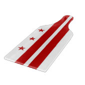 ガラスのカッティングボードパドルWashington DCフラグ カッティングボード (角)
