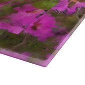 ガラスのカッティングボードパープルシャクナゲ カッティングボード (角)