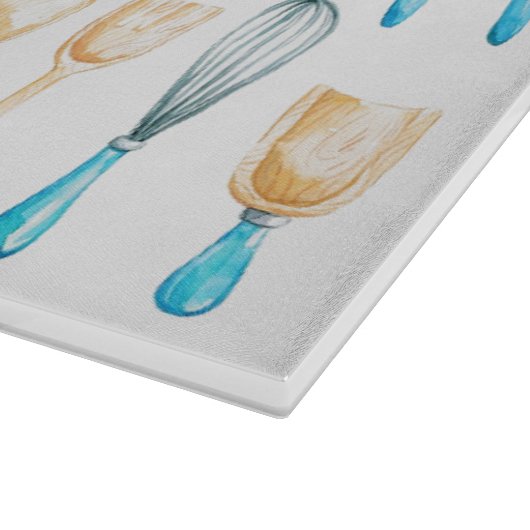 ガラスのカッティングボード – キッチン用品 カッティングボード (角)