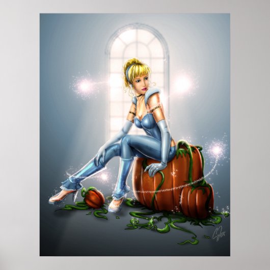 ガラスのキッカー ポスター (正面)