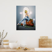 ガラスのキッカー ポスター (キッチン)