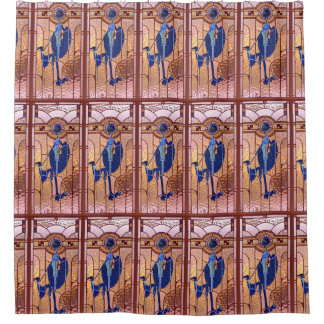 ガラスのグレイハウンド シャワーカーテン