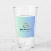 ガラスのコップの詰め替警告え タンブラーグラス (裏面)