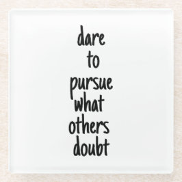 ガラスのコースターを追い求める ガラスコースター