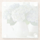 ガラスのコースター – アジサイ ガラスコースター (裏面)