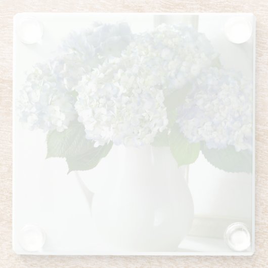 ガラスのコースター – アジサイ ガラスコースター (裏面)