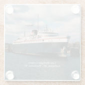 ガラスのコースター ガラスコースター (裏面)