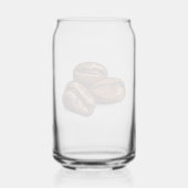 ガラスのコーヒーカップ ガラス缶 (裏面)