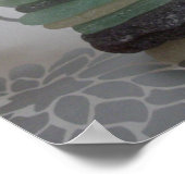 ガラスのスタック ポスター (角)